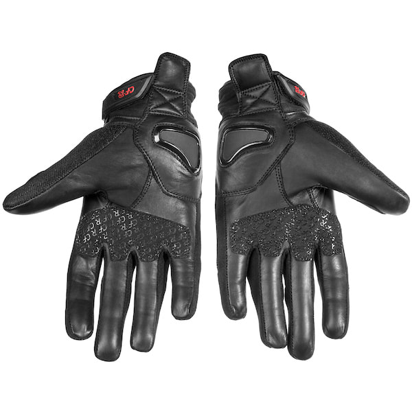 Men's/Women's Hard Carbon Fiber Knuckle Street-Style Leather Motorcycle Gloves 