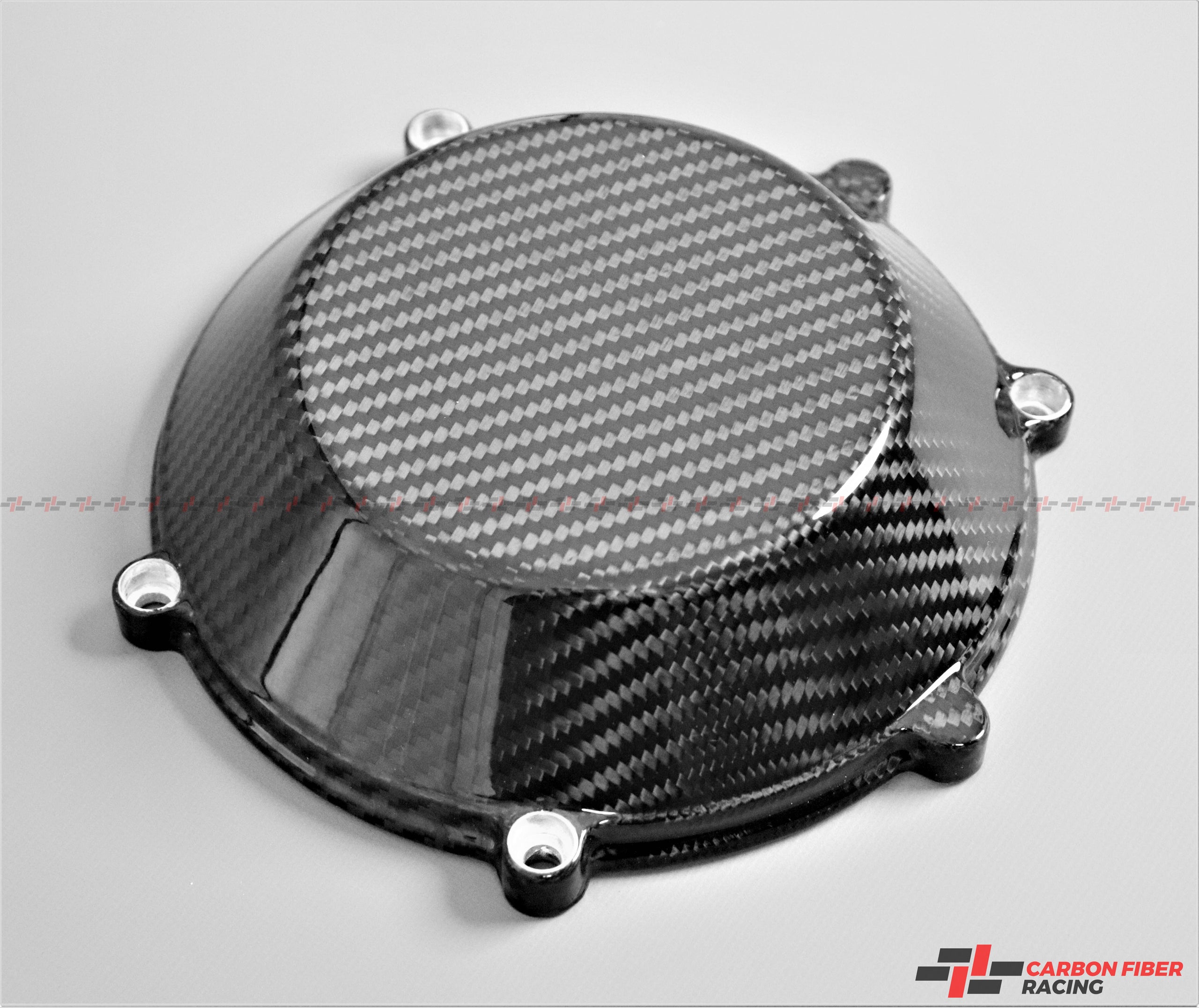 Ducati (Air Cooled 4V Engine) Dry Clutch Cover with Aluminum Inserts