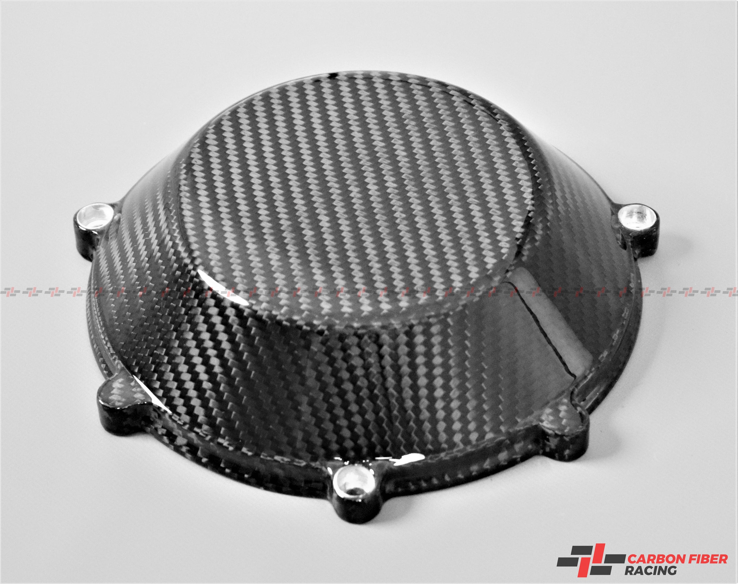 Ducati (Air Cooled 4V Engine) Dry Clutch Cover with Aluminum Inserts